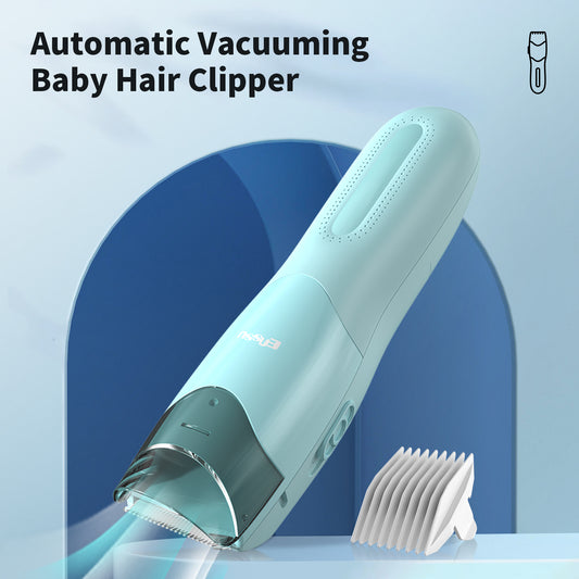 Auto-Vacuum Baby Hair Clipper