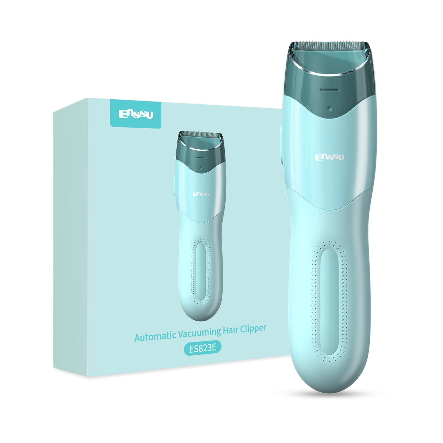 Auto-Vacuum Baby Hair Clipper