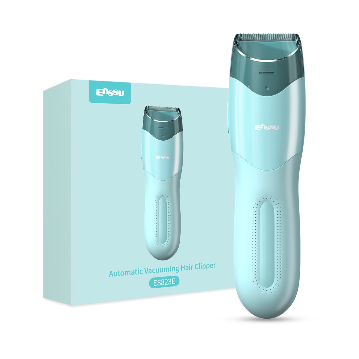 Auto-Vacuum Baby Hair Clipper